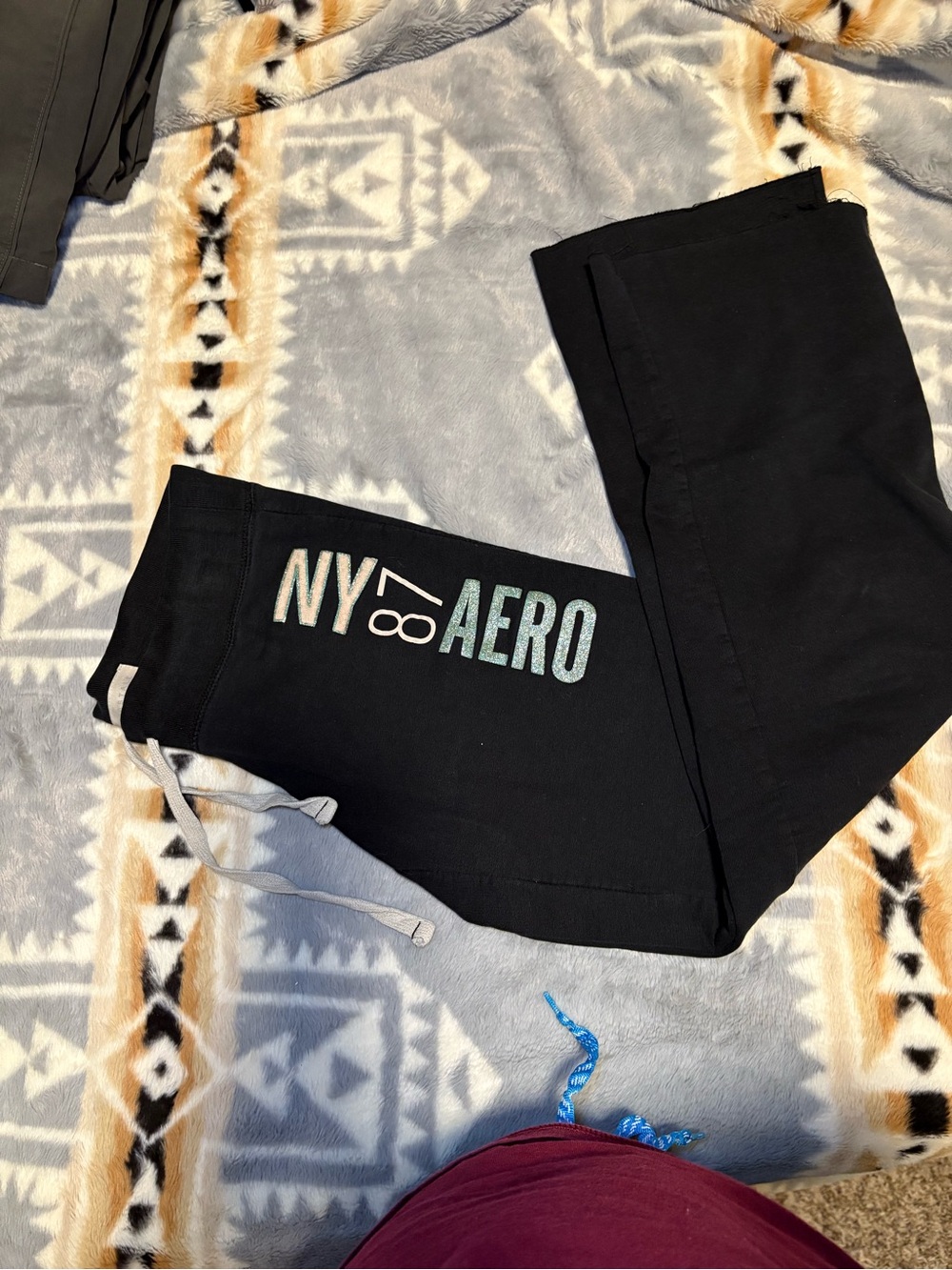 Aeropostale black Drawstring Sweatpants